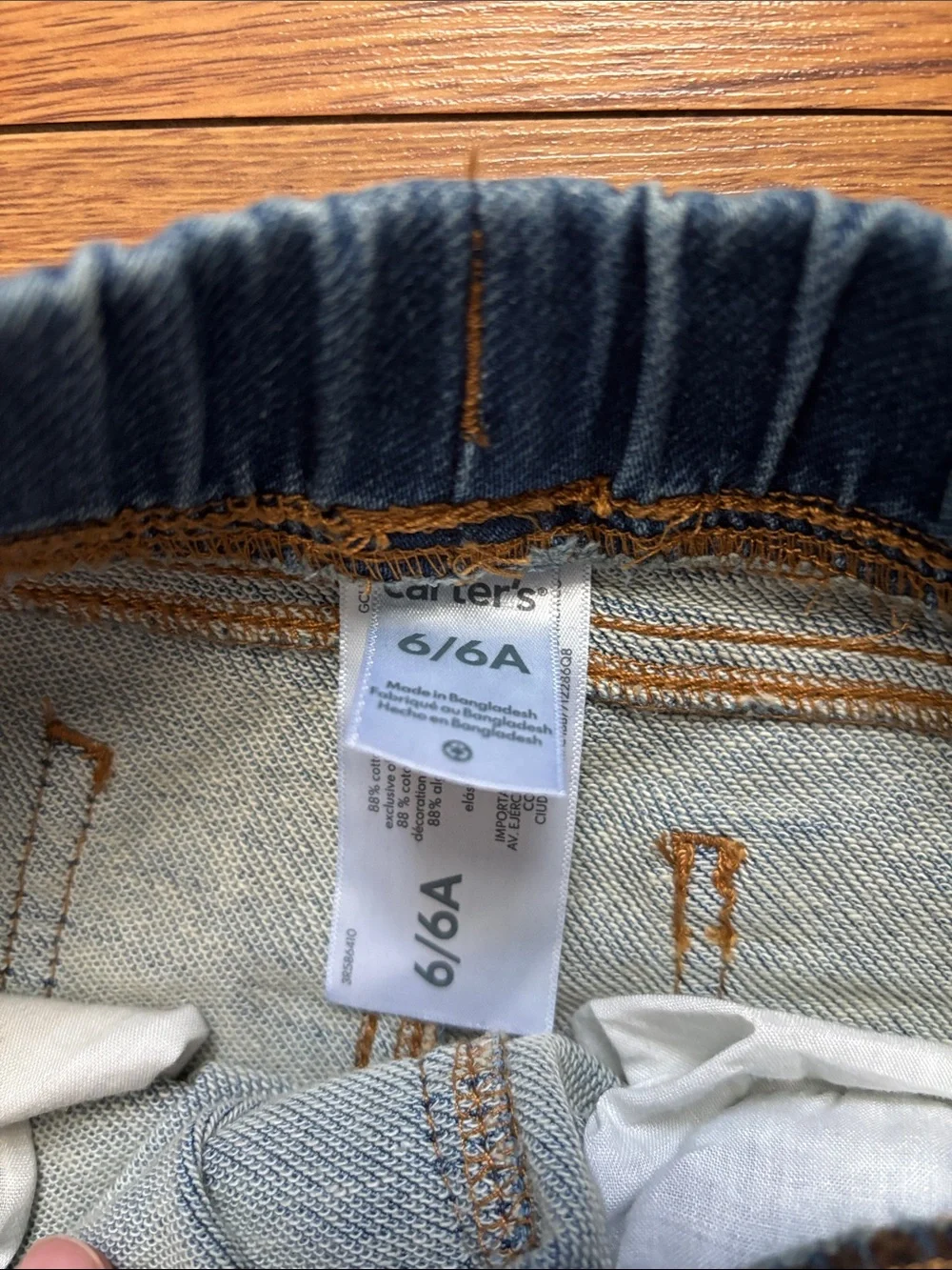 Carter's boys new size 6T Carters Elastic-Waist Jeans